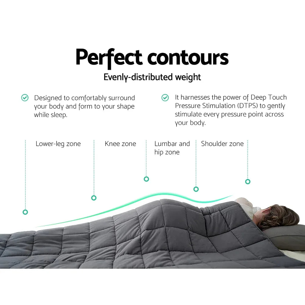 Giselle Weighted Blanket 7KG Adult - Mekamart Australia