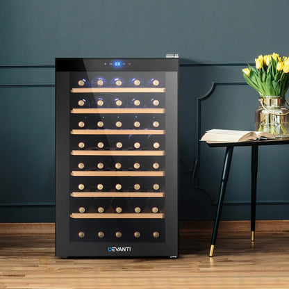 Devanti Wine Fridge Cooler 51 Bottles - Mekamart Australia