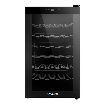 Devanti Wine Fridge Cooler 28 Bottles - Mekamart Australia