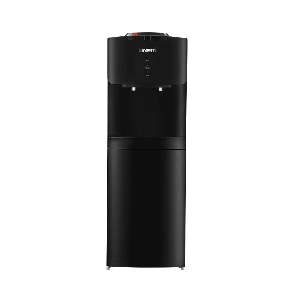 Devanti Water Cooler Dispenser Stand Black - Mekamart Australia