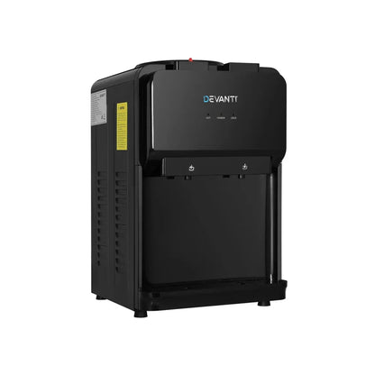 Devanti Water Cooler Dispenser Bench Top Black - Mekamart Australia