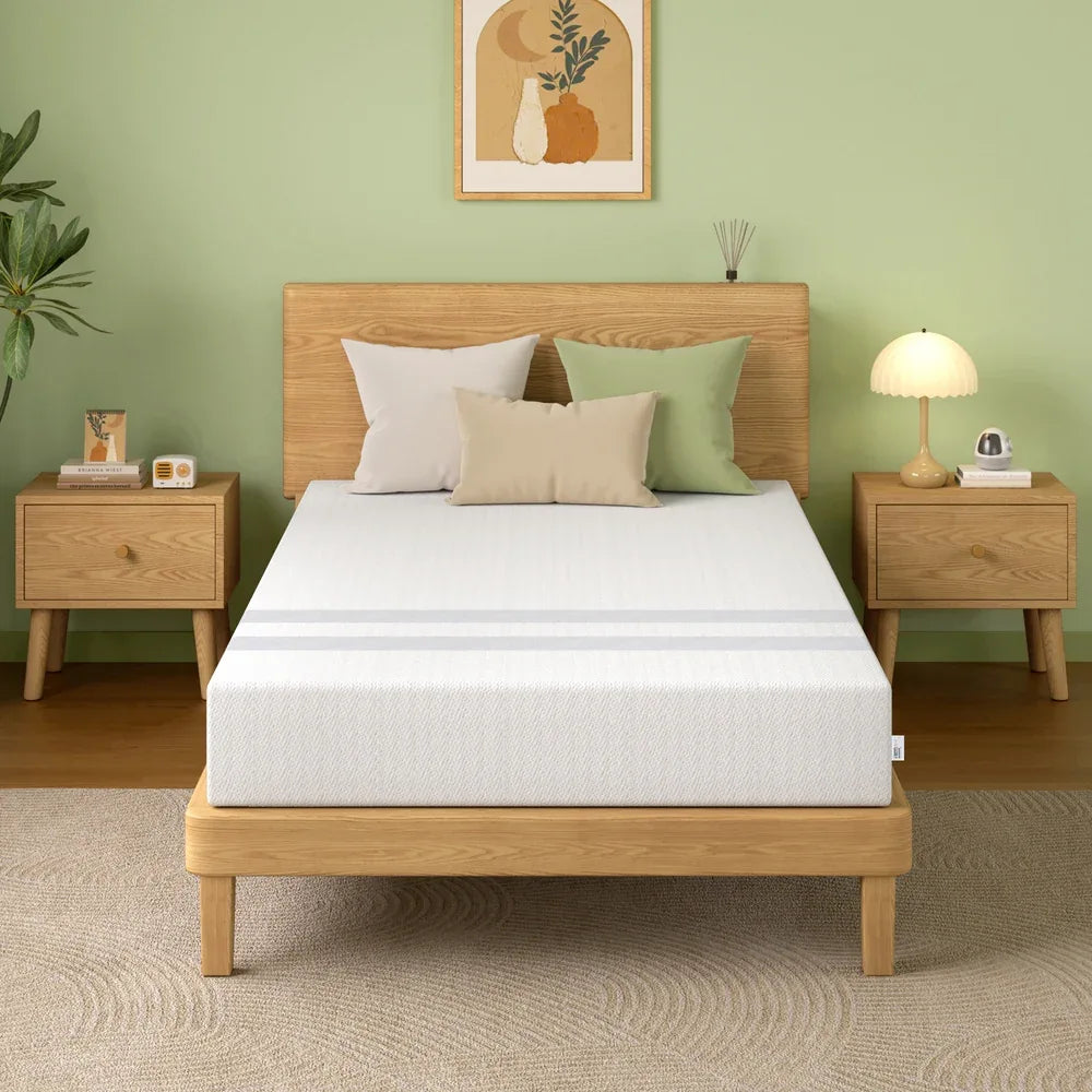 BedStory King Memory Foam Mattress 25cm Cooling Gel Foam Mattress in a Box Medium Feel - Mekamart Australia