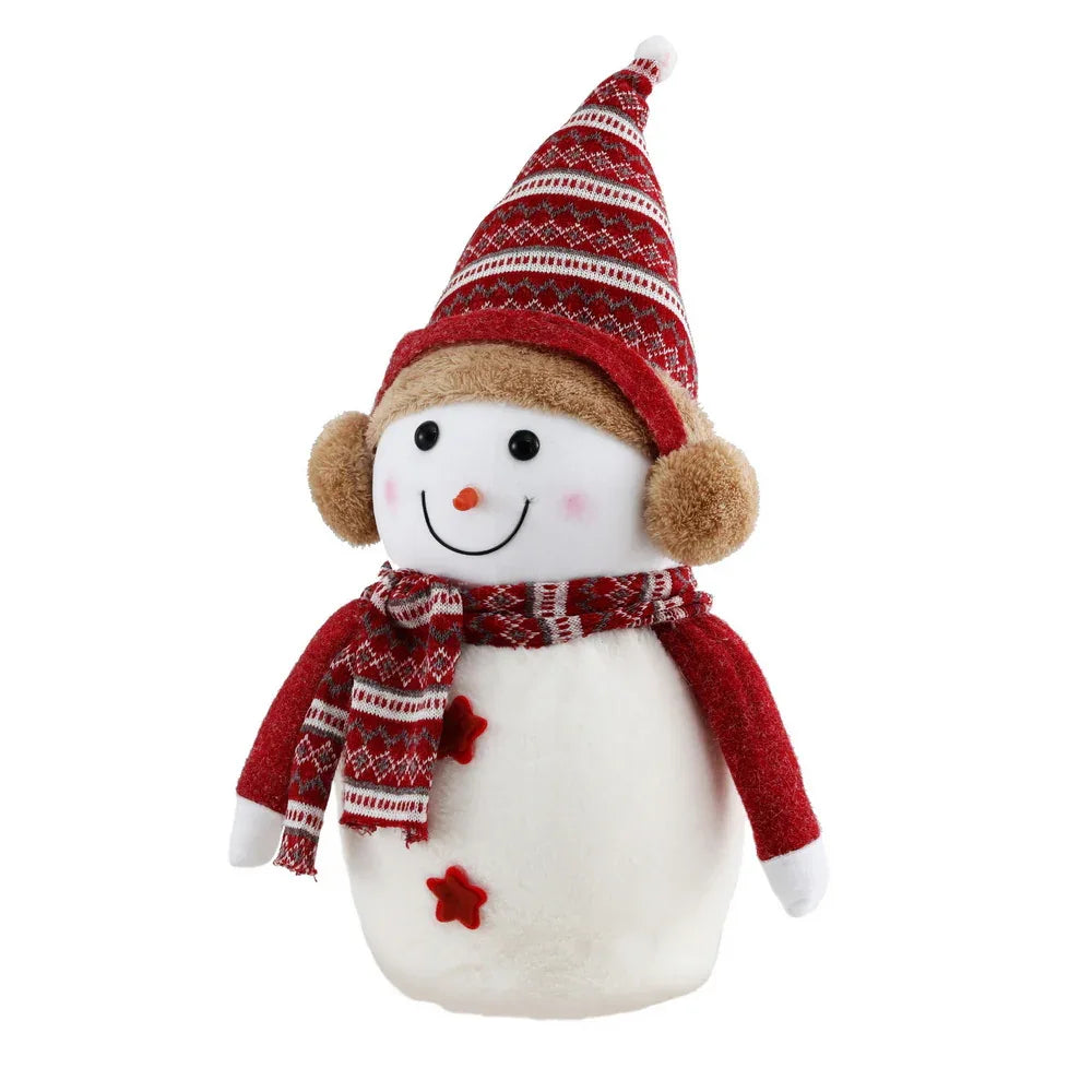 Jingle Jollys Christmas Snowman Handicraft Ornaments Party Decorations 60cm - Mekamart Australia