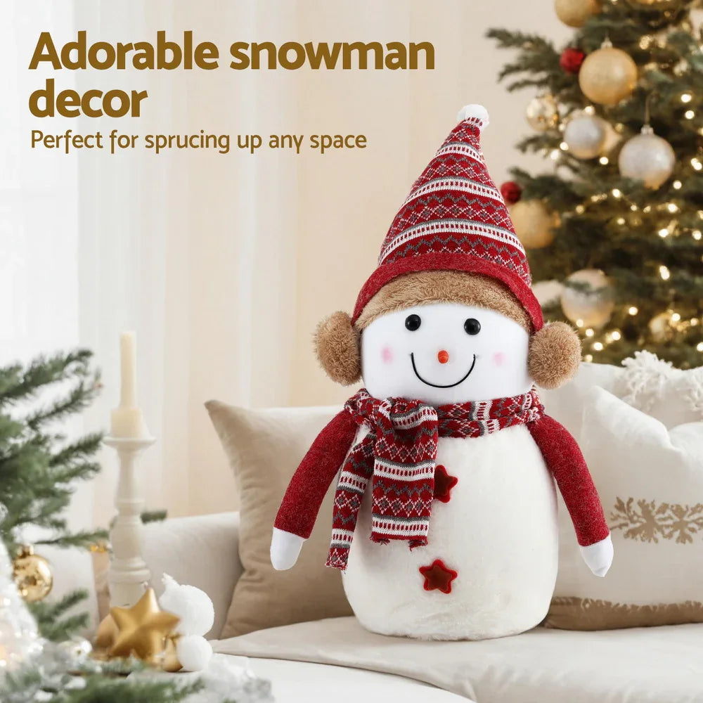 Jingle Jollys Christmas Snowman Handicraft Ornaments Party Decorations 60cm - Mekamart Australia