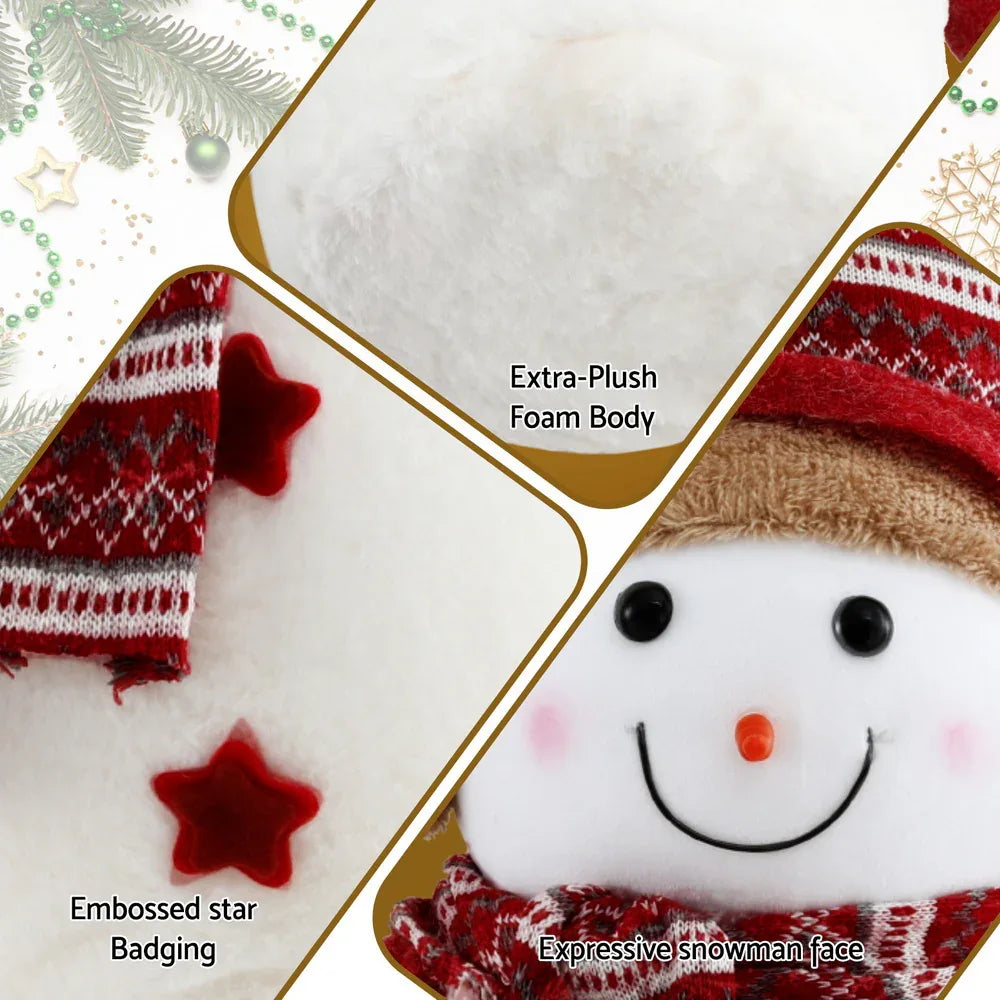 Jingle Jollys Christmas Snowman Handicraft Ornaments Party Decorations 60cm - Mekamart Australia