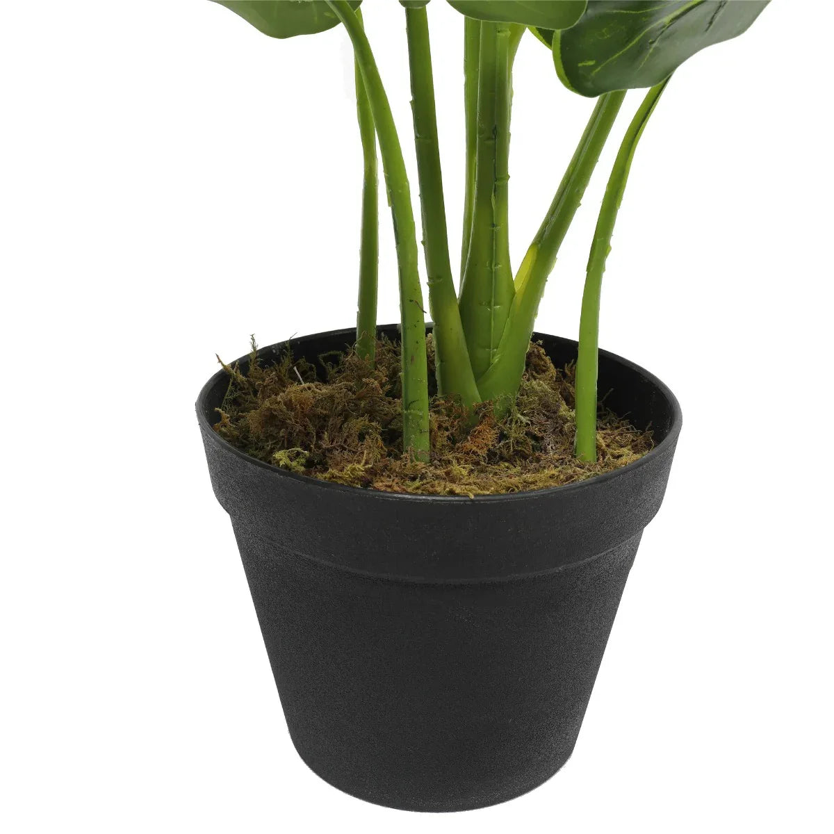 Artificial Potted Taro Plant / Elephant Ear 55cm - Mekamart Australia